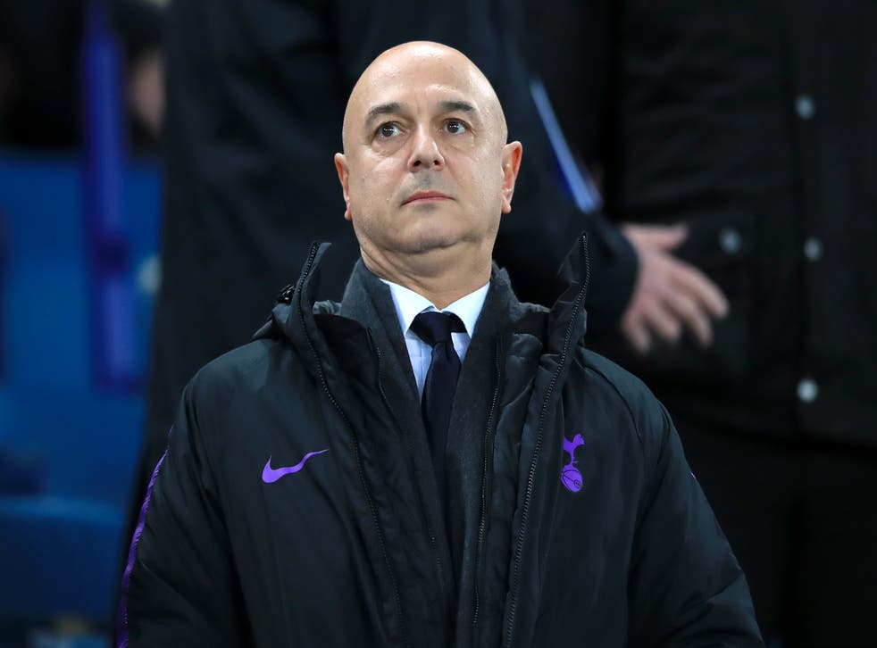Antonio Conte was not set any concrete targets by Daniel Levy (Peter Byrne/PA)
