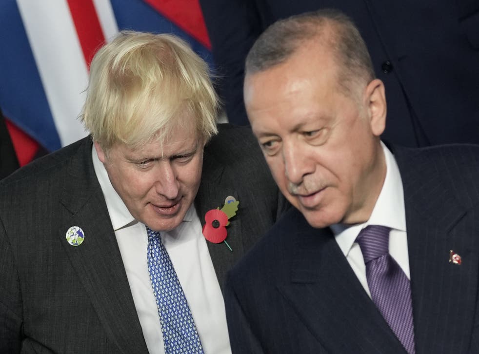 The Prime Minister has spoken to Turkey’s president Recep Tayyip Erdogan about the global response to the conflict in Ukraine (Kirsty Wigglesworth/PA)