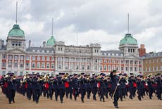 Two taken to hospital after stands collapses at Trooping the Colour rehearsal
