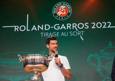 Novak Djokovic braced for testing French Open defence after ‘very tough’ draw