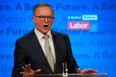 Johnson congratulates Australian prime minister-elect