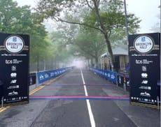 Brooklyn Half Marathon runner collapses and dies after crossing finish line as heatwave hits East Coast 
