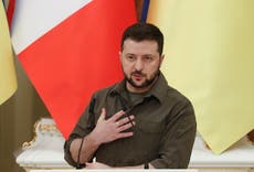 Zelensky says Kyiv has ‘broken backbone’ of Russia forces - live