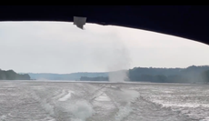 Wild video captures rare ‘gustnado’ whipping up a waterspout over Ohio River