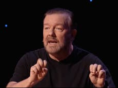 Netflix viewers condemn Ricky Gervais’s ‘toxic’ new standup special