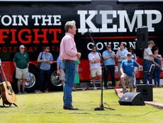 Georgia election results - bo: Herschel Walker wins GOP Senate primary as Trump foe Brian Kemp leads