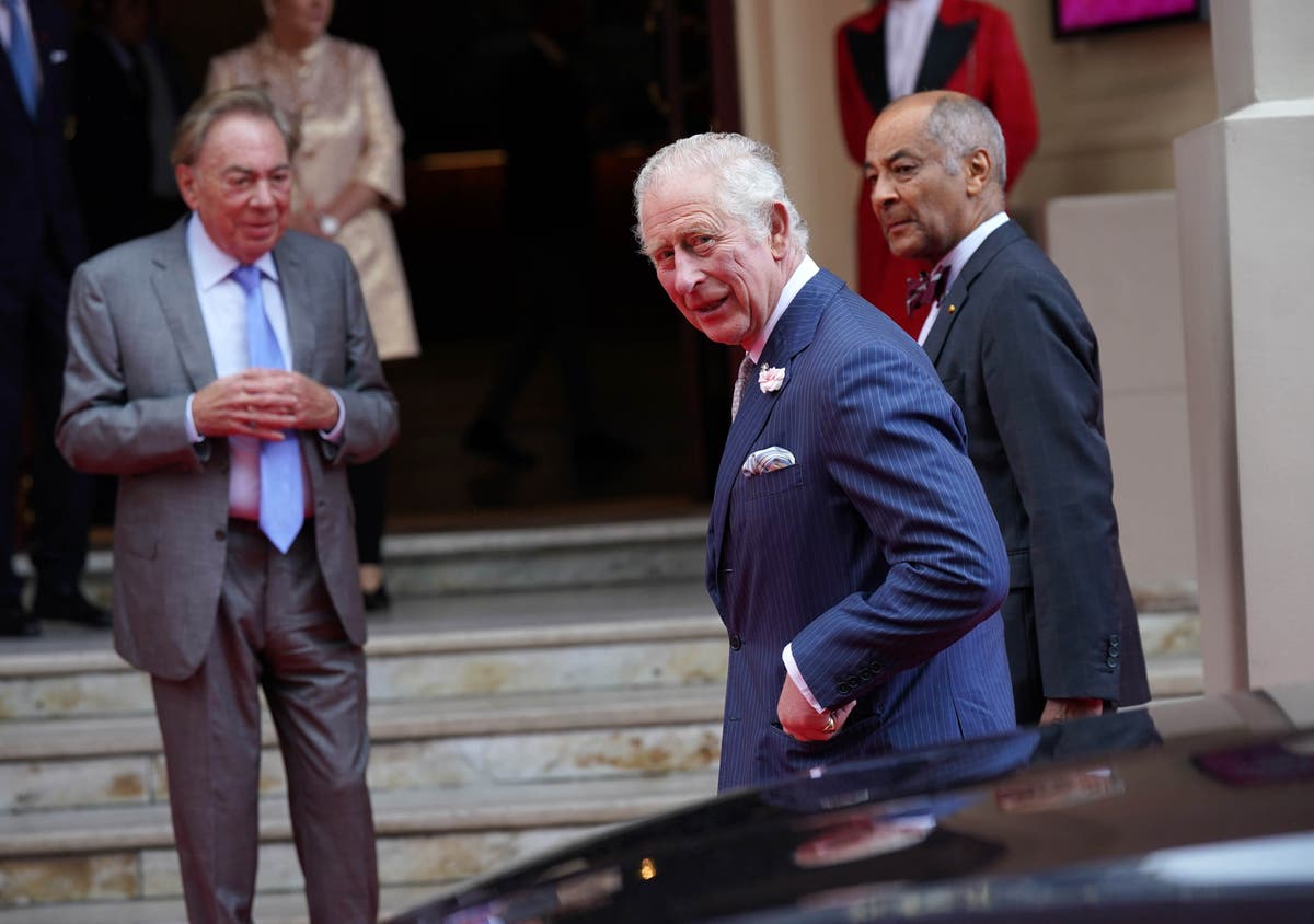 Charles rubs shoulders with stars at the Prince’s Trust Awards