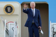 In Asia, Biden pushes values he struggles to sell at home