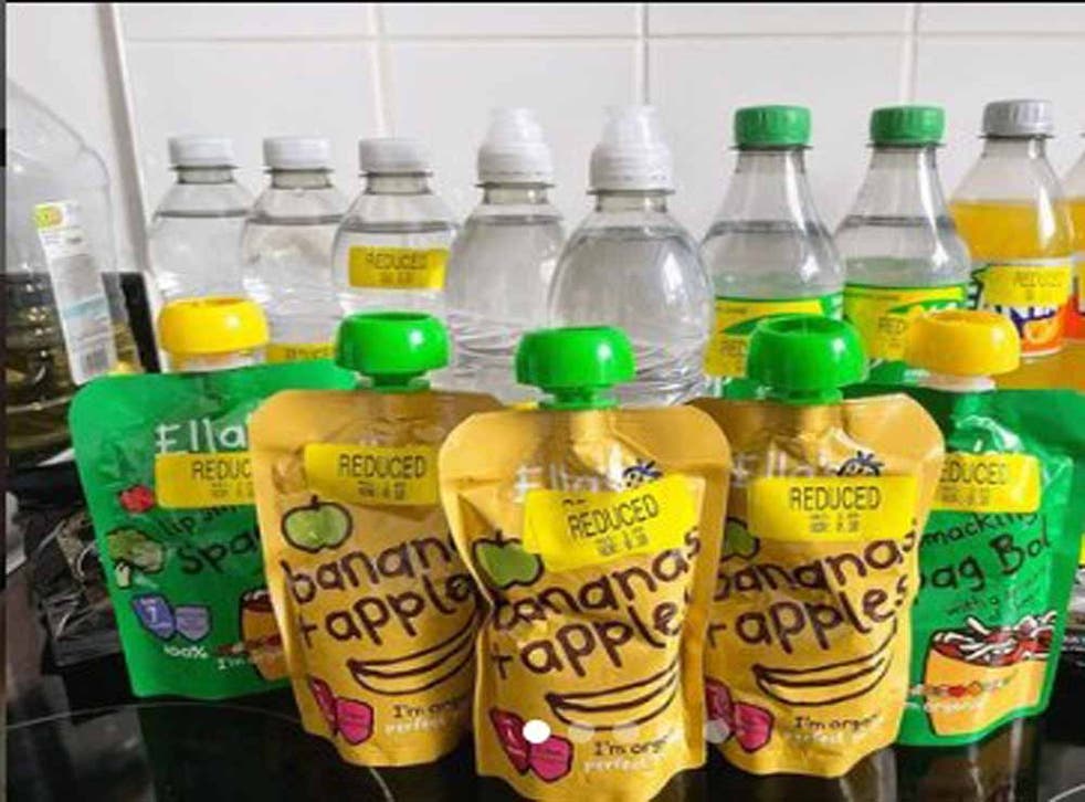 Reduced baby food Rosie found in a supermarket (Collect/PA Real Life)