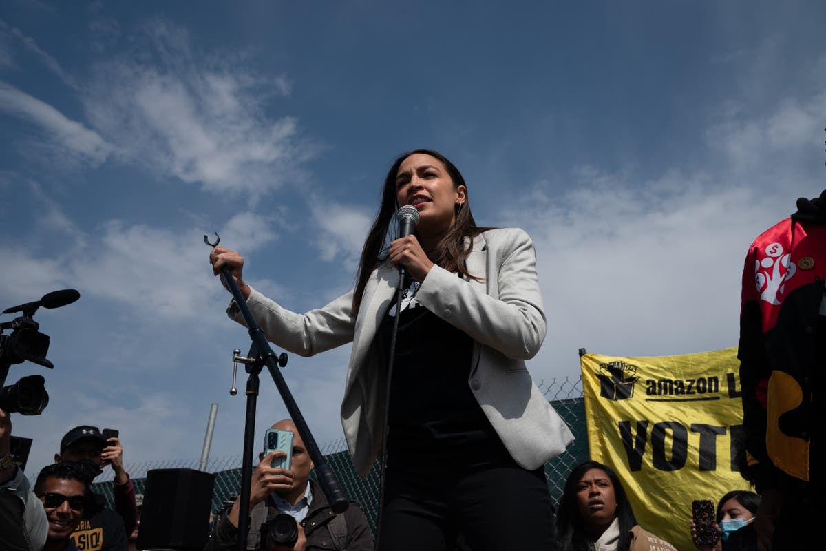 AOC hits back at Marjorie Taylor Greene over claim Roe protests were ‘insurrection’