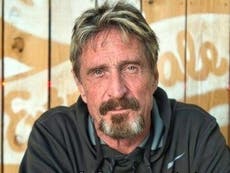 John McAfee’s widow suspects ‘sinister’ motive for unreturned body