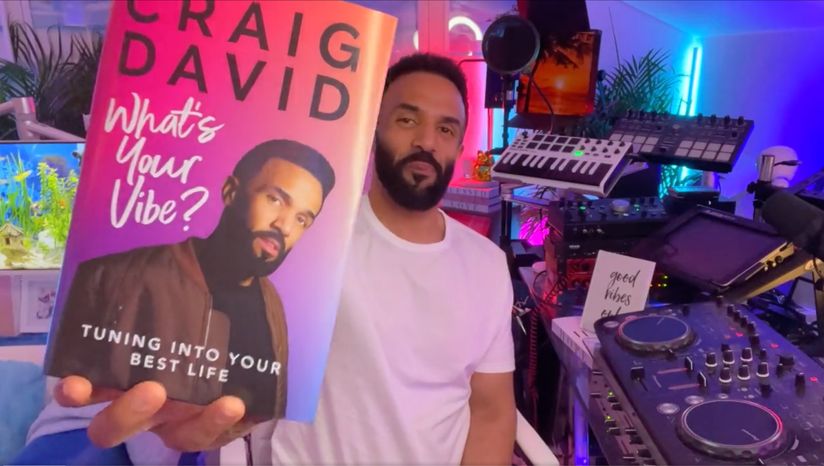 Craig David announces release date for first book: ‘It isn’t a traditional memoir’