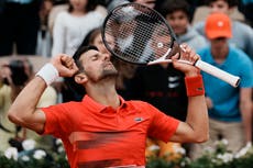 ‘So far so good’: Novak Djokovic pleased with his progress at French Open