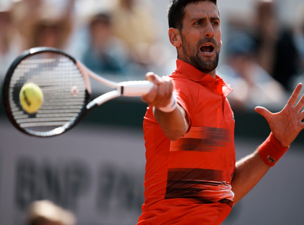 Novak Djokovic won in straight sets (Thibault Camus/AP)