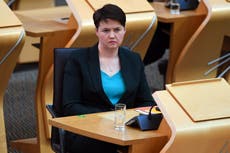 Ruth Davidson: Boris Johnson is treating country like fools over partygate