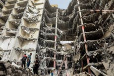 Death toll in building collapse in southern Iran rises to 19