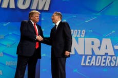 NRA stages marketing event as Texas mourns school shooting