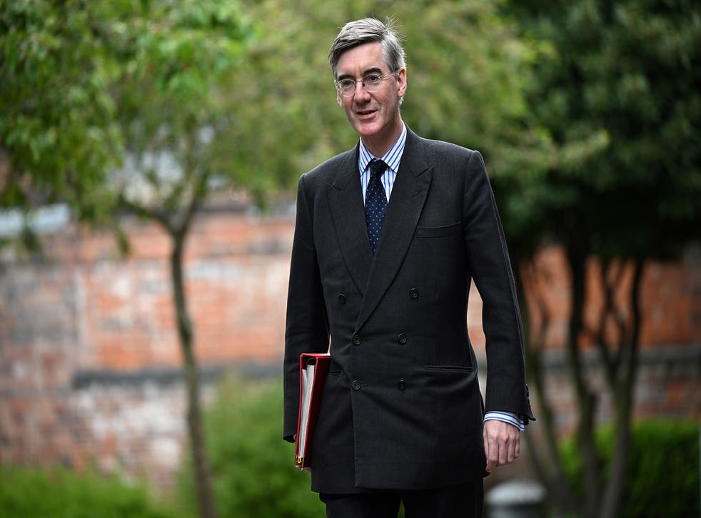 Jacob Rees-Mogg reportedly raised concerns the windfall tax on oil and gas companies could hurt investment (Oli Scarff/PA)