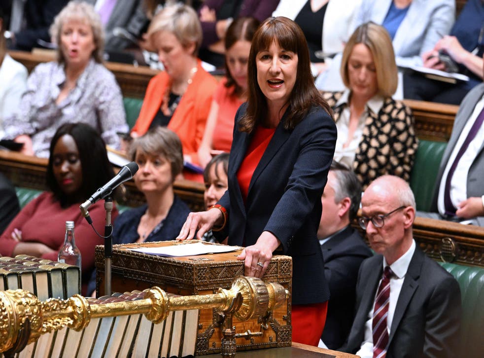 <p>Labour’s Rachel Reeves says the Tories ‘have lost control of the economy’ </p>