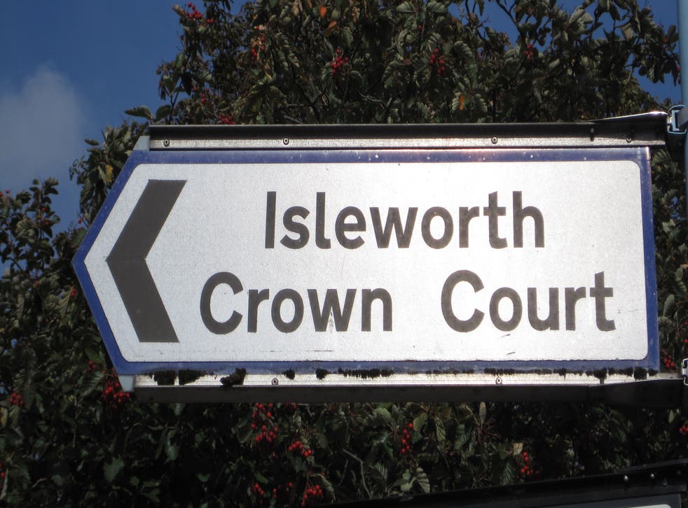 A general view of signage near Isleworth Crown Court (Margaret Davis/PA)