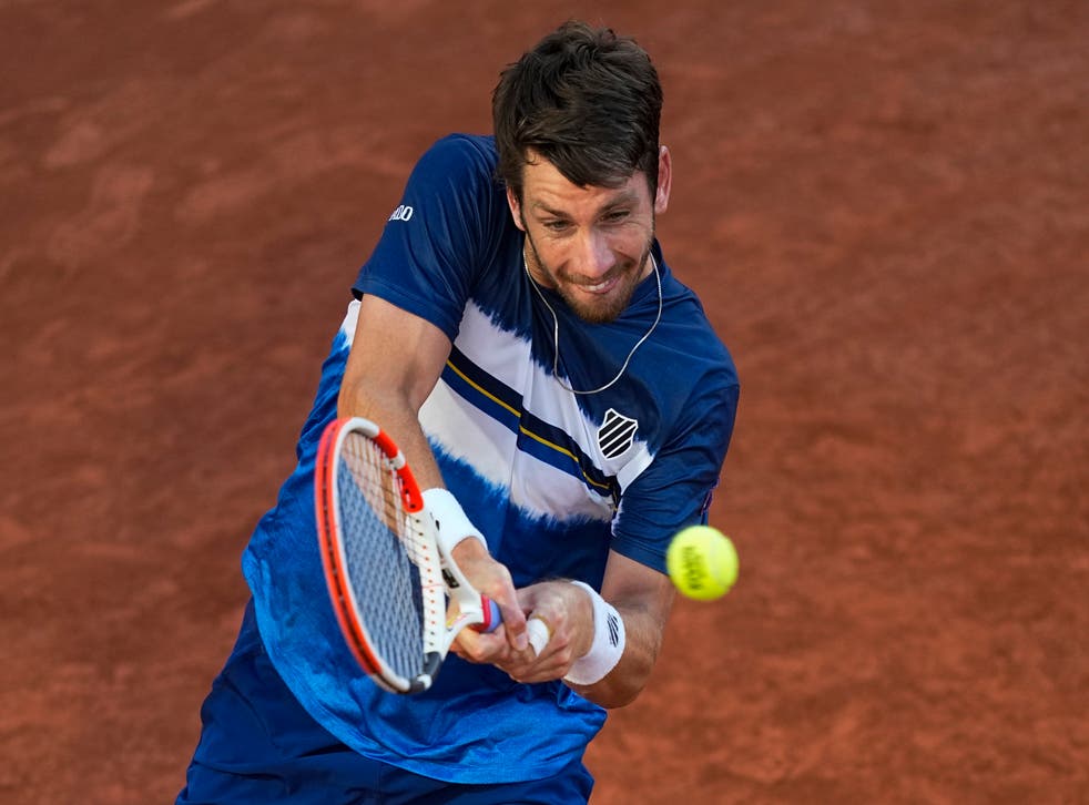 Cameron Norrie will look back on the host of early chances he had (Michel Euler/AP)