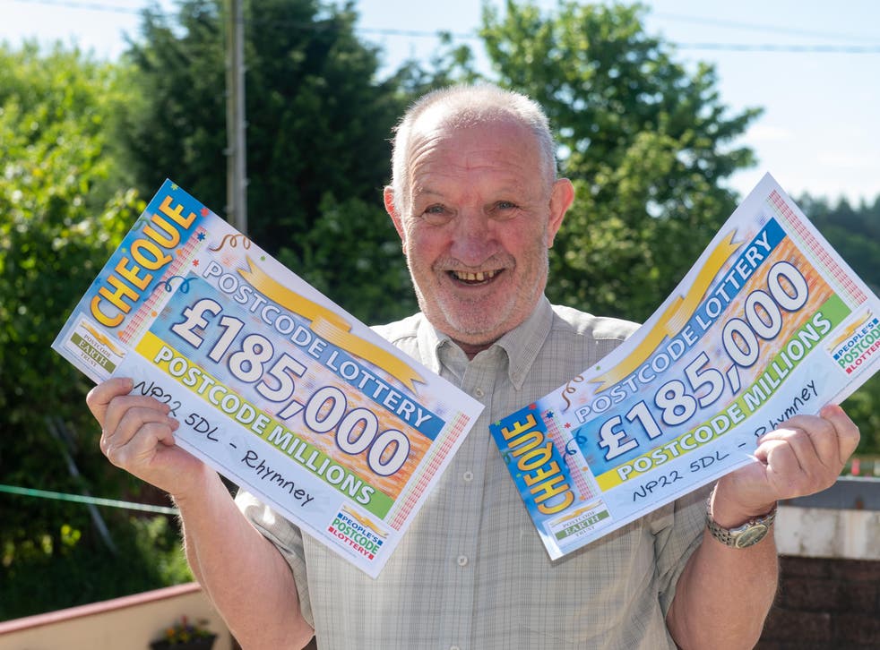 Edward Owen, 76, who played with two tickets, won £370,000 whilst the other eight winners, who each play with one ticket, walked away with £185,000 each. (People’s Postcode Lottery/PA)