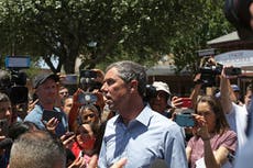 O'Rourke bets shooting will shake up Texas governor's race