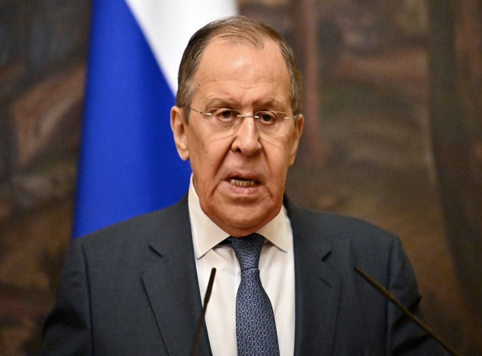 <p>Russian Foreign Minister Sergei Lavrov</p>