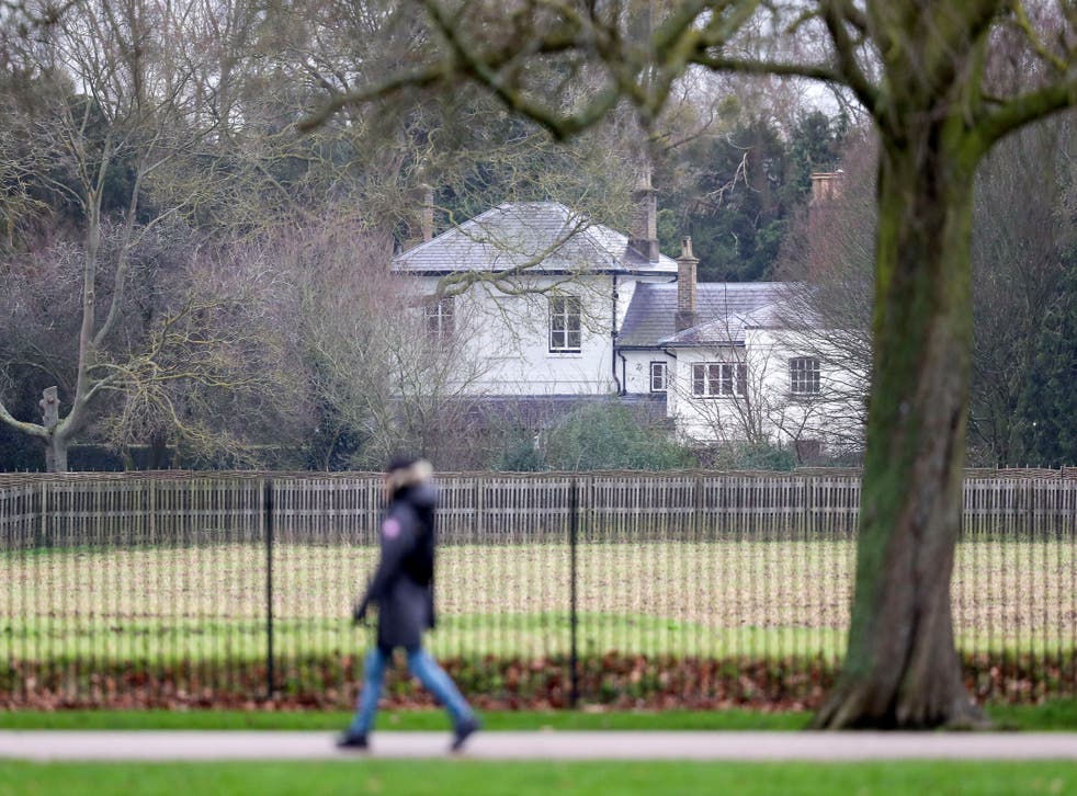 Frogmore Cottage – Harry and Meghan’s UK home (Steve Parsons/AP)
