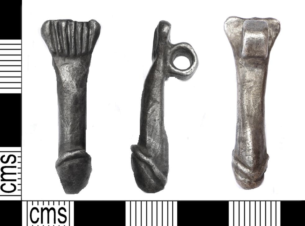 <p>Phalluses were commonly used as a ward against evil</p>