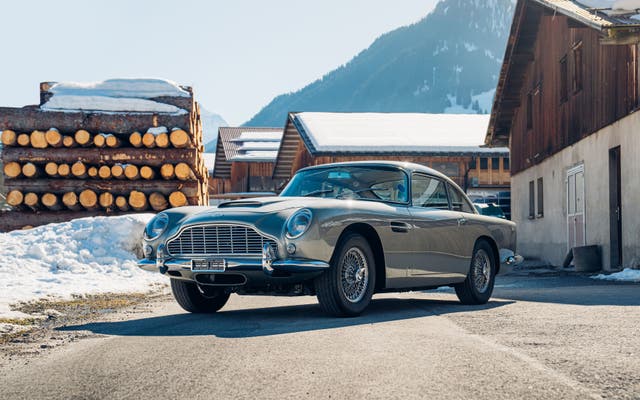 Sir Sean Connery's Aston Martin DB5 which is expected to fetch up to £1.4 million at auction. The family of the James Bond actor, who died in October 2020 alderen 90, is selling the 1964 classic car to raise money for a philanthropy fund set up in his name