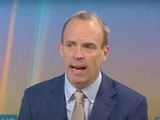Raab says ‘distraction’ of partygate to blame for two by-election defeats