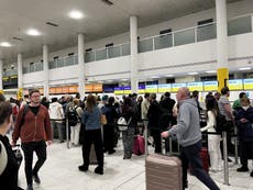 Don’t check in bags, passengers told amid airport chaos