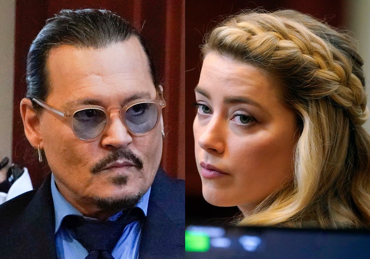Depp’s lawyers meet Heard’s attorneys in court in last bid to settle case - live