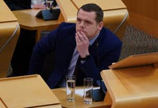 Just two of Scotland’s six Tory MPs backed PM in confidence vote