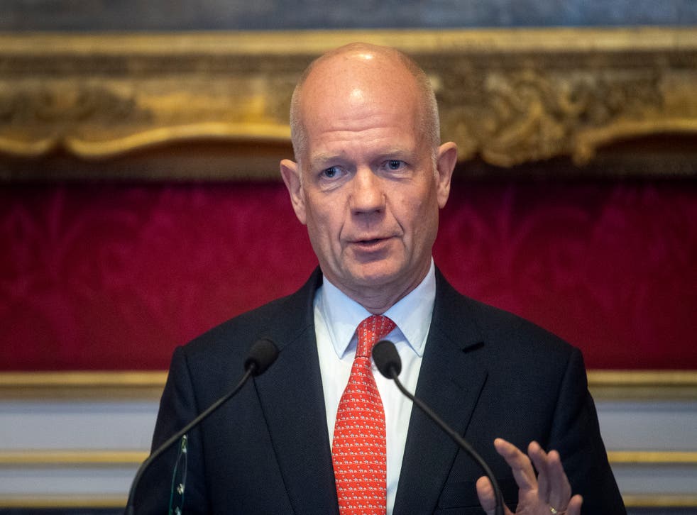 Lord Hague says the outcome of the confidence vote is ‘the worst possible result’ for the Tories (Victoria Jones/PA)