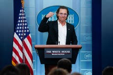 Matthew McConaughey pounds White House lectern in anger over Uvalde massacre