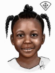 Police release sketch of girl found in Toronto dumpster