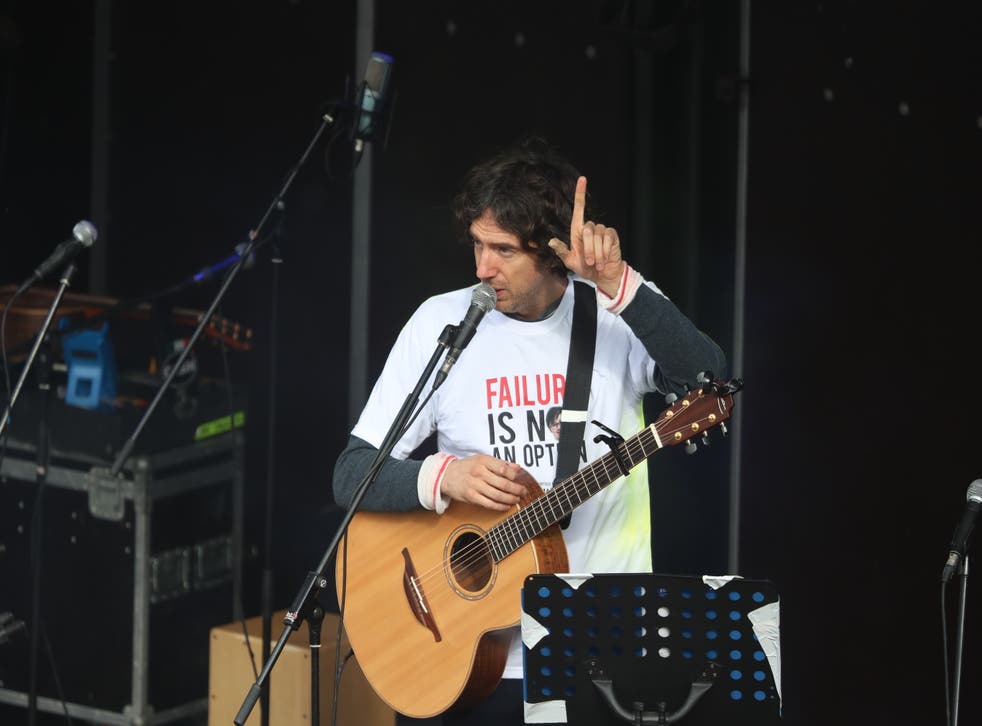 Gary Lightbody is to be made an OBE (Liam McBurney/PA)
