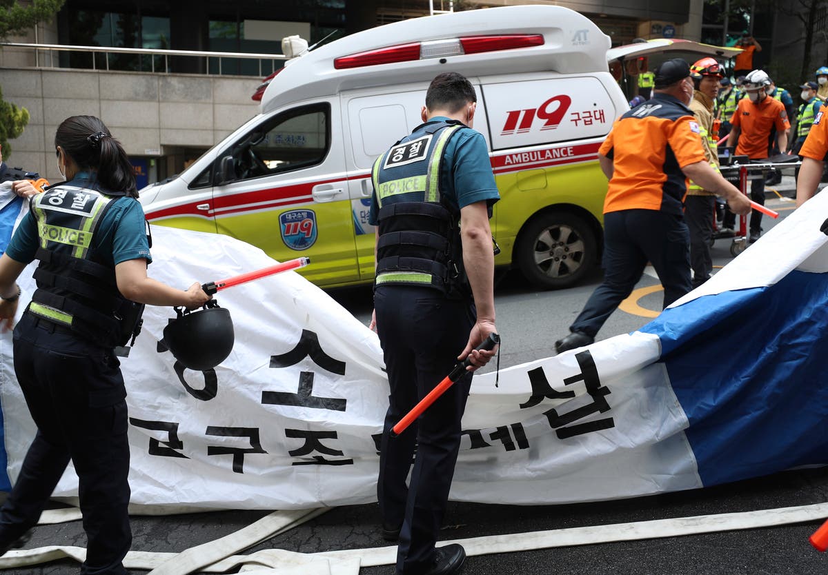 Fire in office building in South Korea kills at least 7
