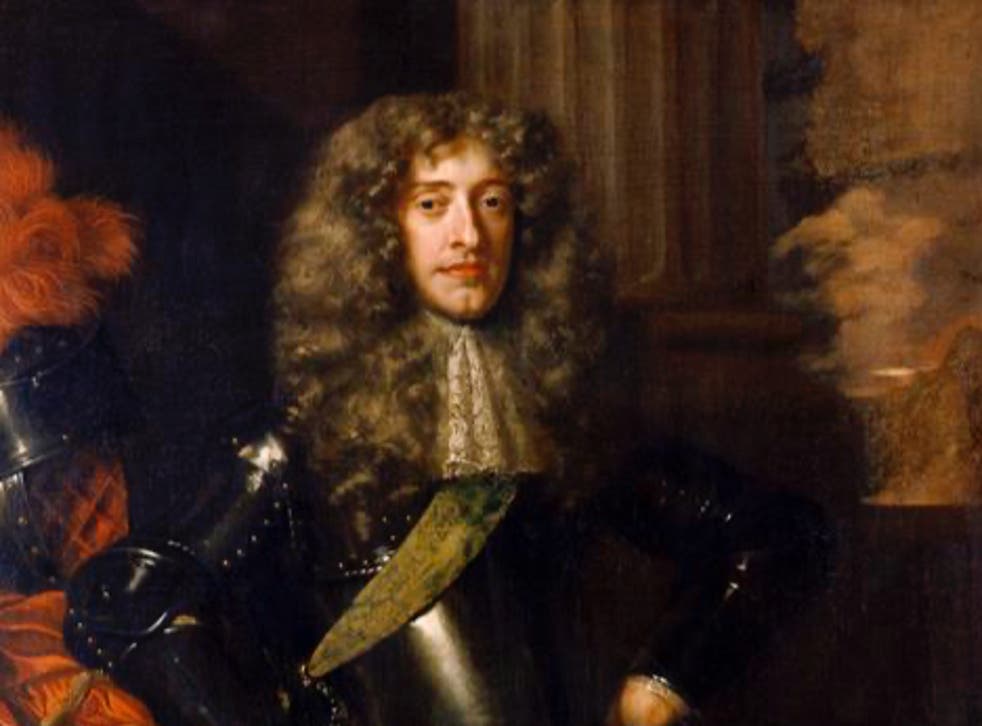 <p>An artist’s impression of King James II </p>
