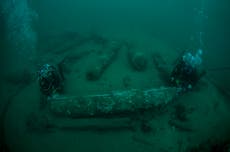 Royal warship’s wreckage found off coast of Norfolk after sinking in 1682