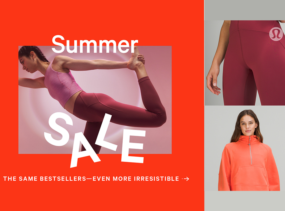 Shop fitness essentials with lululemon’s summer sale