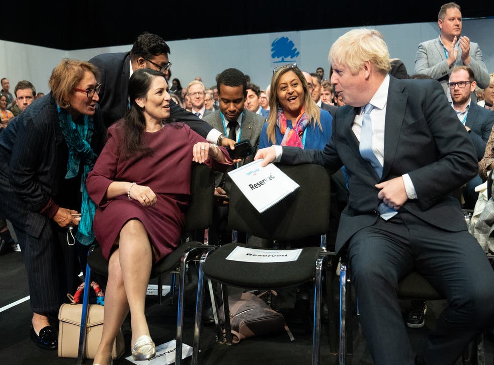 Boris Johnson and Priti Patel welcomed the ruling (Stefan Rousseau / PA)