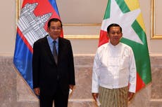 Cambodian leader asks Myanmar to reconsider foes' executions