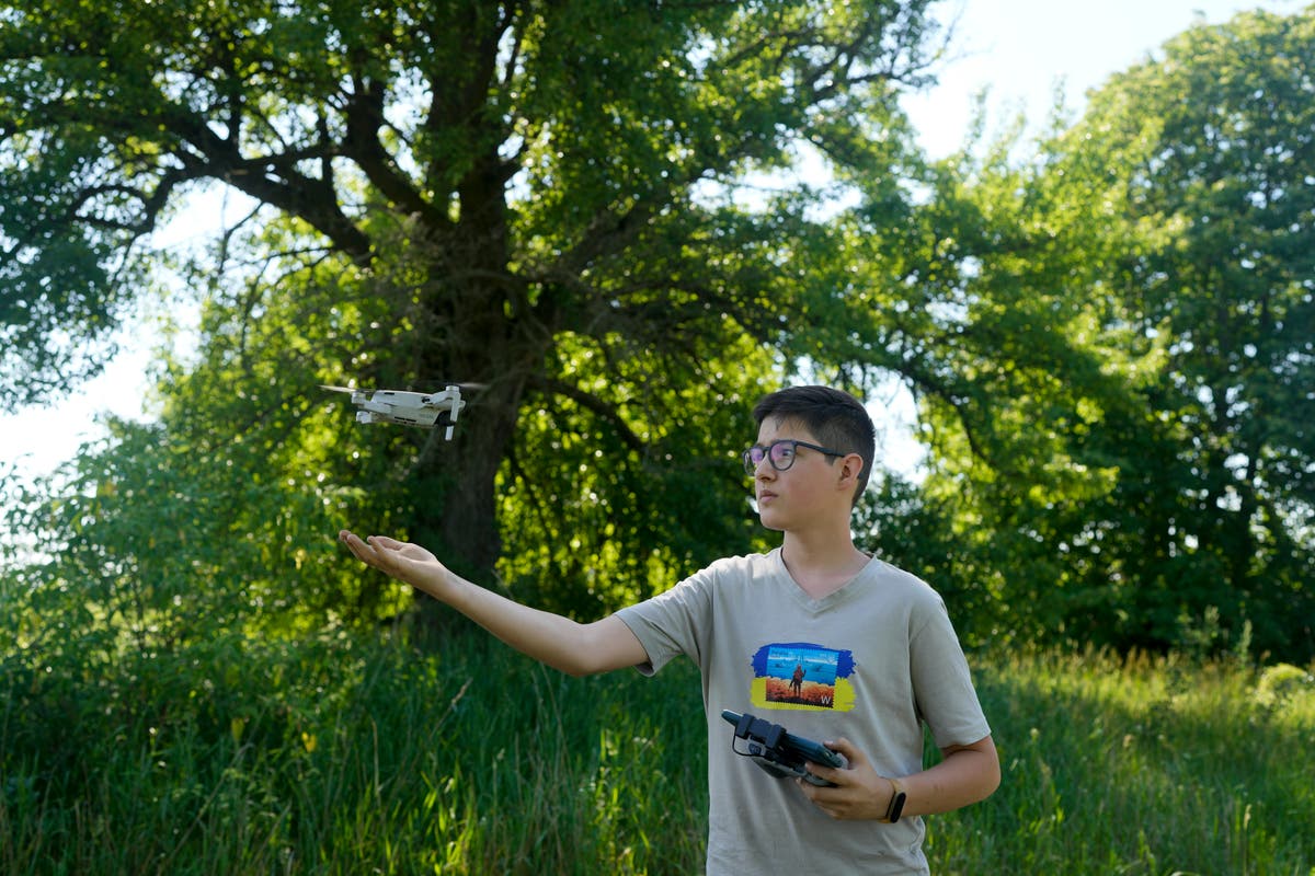 Ukraine's teen drone hero 