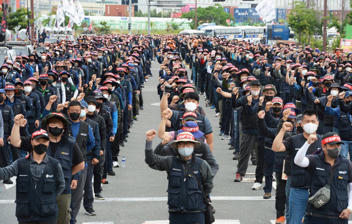 S. Korea truckers' strike has local shocks, not global yet