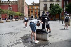 Temperatures hit 43C in Spain’s hottest spring heatwave in decades