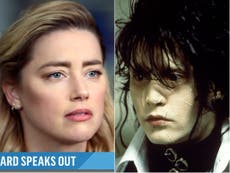 Amber Heard makes Edward Scissorhands dig in new interview about Johnny Depp trial