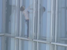 ‘Spiderman’ climbs Oklahoma City tower in anti-abortion stunt